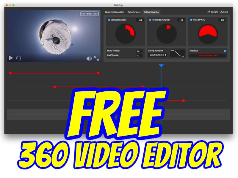 360 Video Editing Software Free Mac